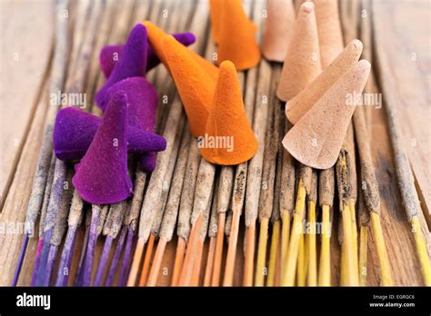 incense sticks and cones.